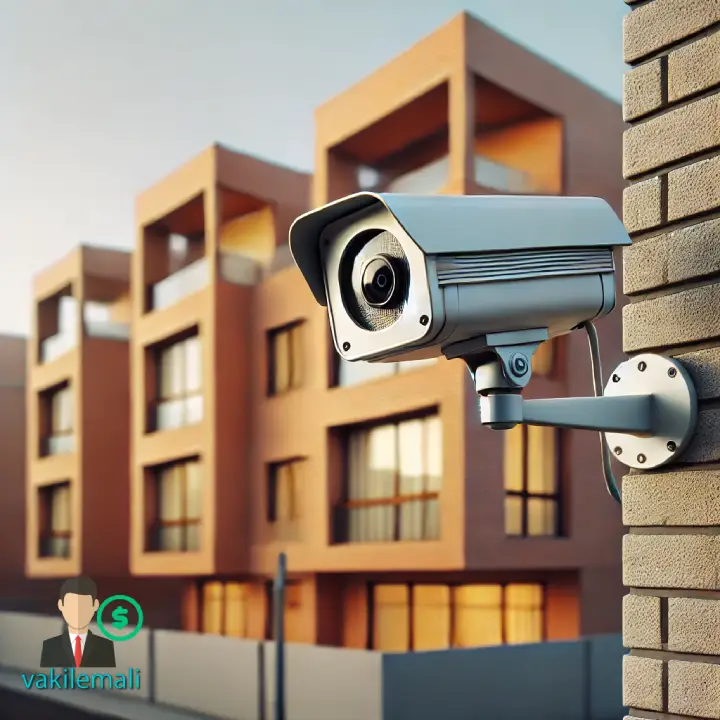 قوانین نصب دوربین مداربسته در مشاعات ساختمان